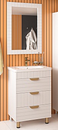 Brevita Мебель для ванной Gloster 60 белая – фотография-1
